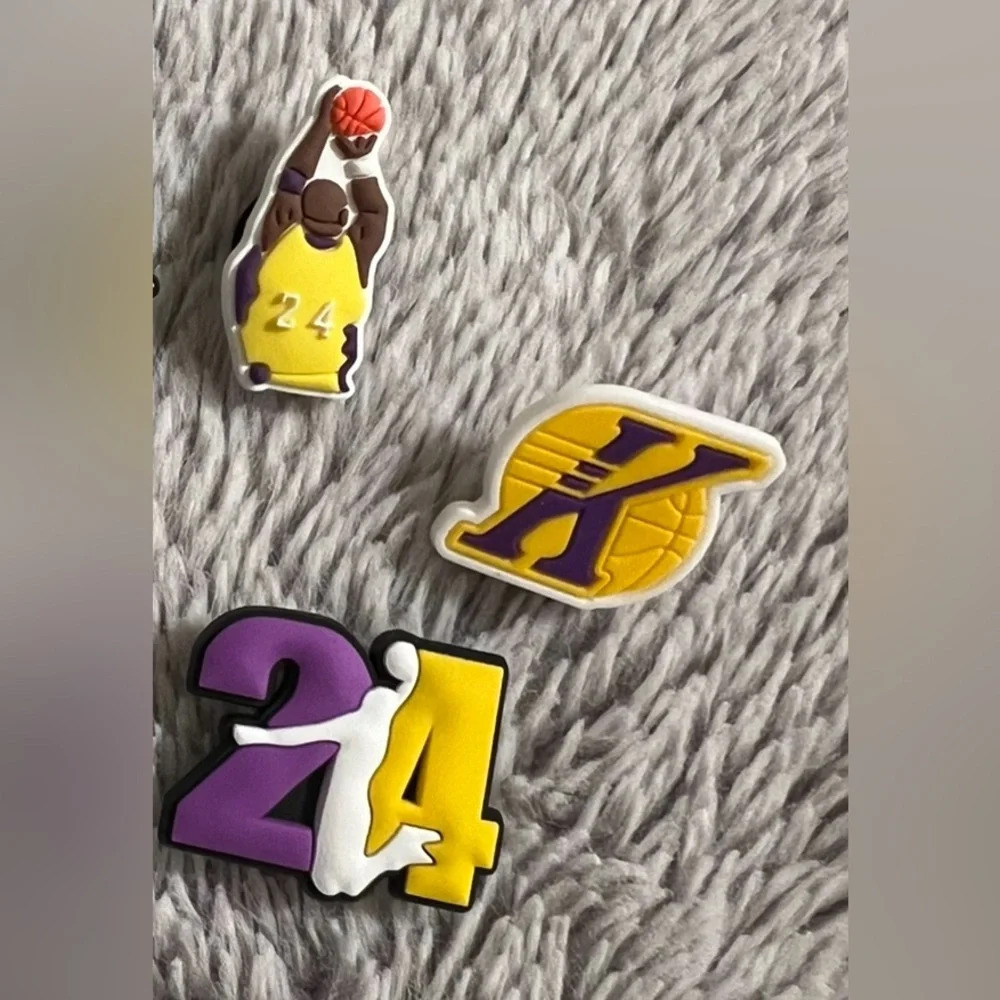 Kobe Byrant Croc Charms